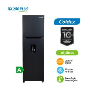 Refrigeradora RX280 Plus, 165.7x54.5x61cm Dark Inox