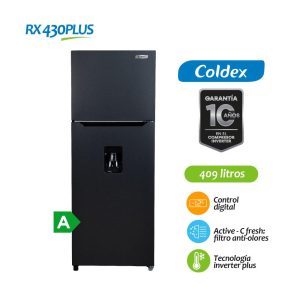 Refrigeradora RX430 Plus, 172.3x70x67cm Dark Inox