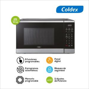 Microonda MW025LN-M 25L, 46.9x37.7x28 Negro